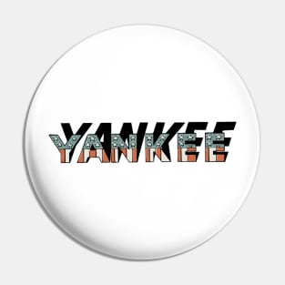 New York Yankees Retro American Flag 3D Sign Pin