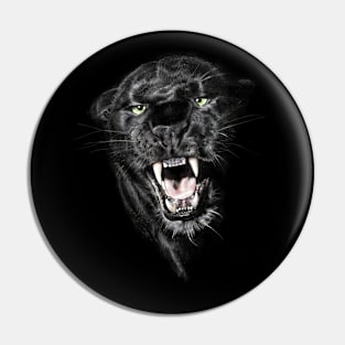 Black panther Pin