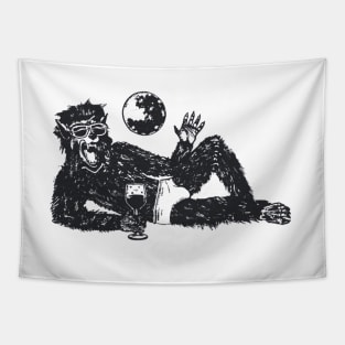 werewolf nightmare Tapestry