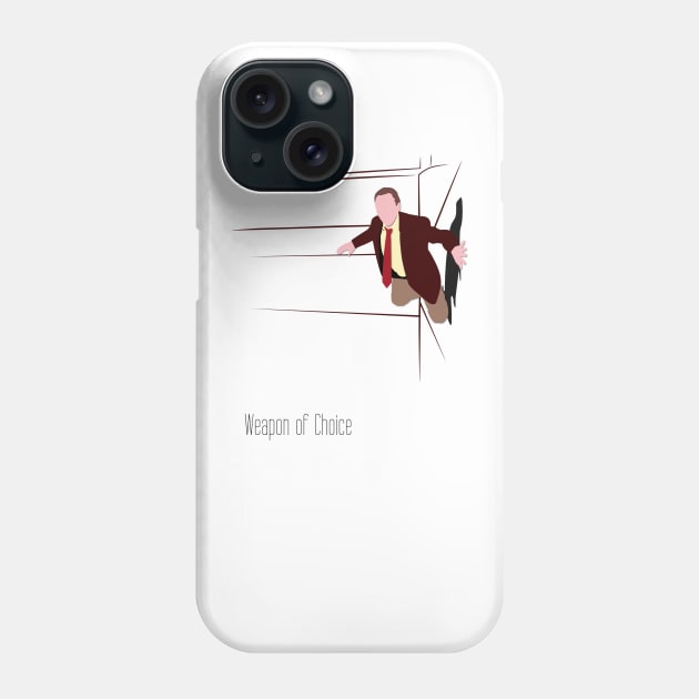 Weapon of Choice Phone Case by OutlineArt