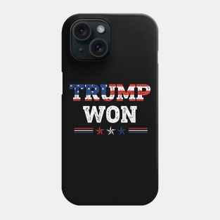 Trump Won 2024 Keep America Great Phone Case