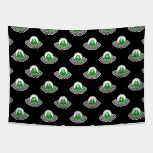 UFO Sloth Pattern Tapestry