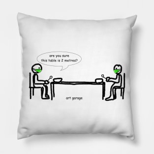 Funny Social Distancing Corona Virus Covid 19 Pillow