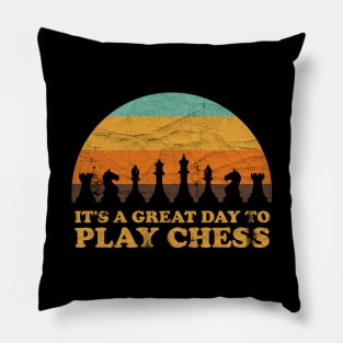 It's A Great Day To Play Chess ✅ Pillow