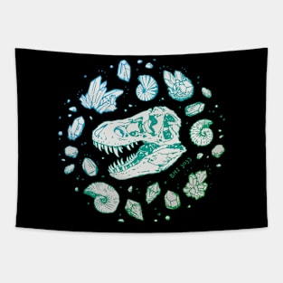 Dinosaur Fossil Tapestry