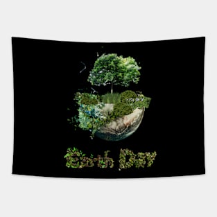 Earth Day Shirt Tapestry