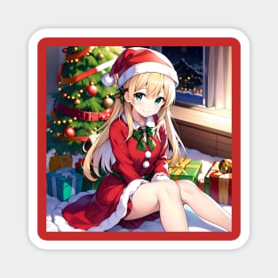 Christmas Anime Magnet