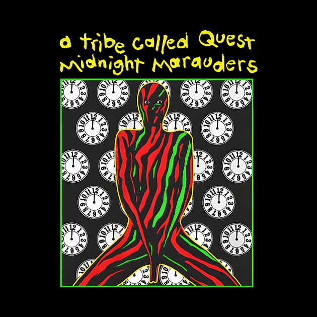 Midnight Marauders Cover Art by Geometric Cat