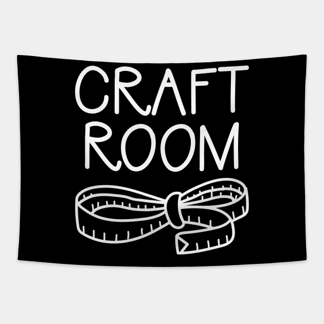 Craft Room Tapestry by DANPUBLIC