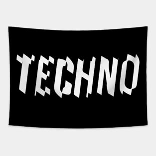 techno dynamic logo Tapestry
