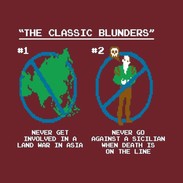 classic blunders by Cult Classic Clothing 