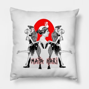 Mata Hari seduces German officer - The most famous spy! Pillow