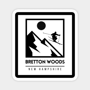 Bretton Woods New Hampshire United States ski Magnet