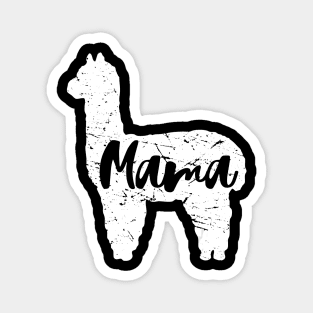 Cute Proud Mama Llama Alpaca Happy Mothers Day Magnet