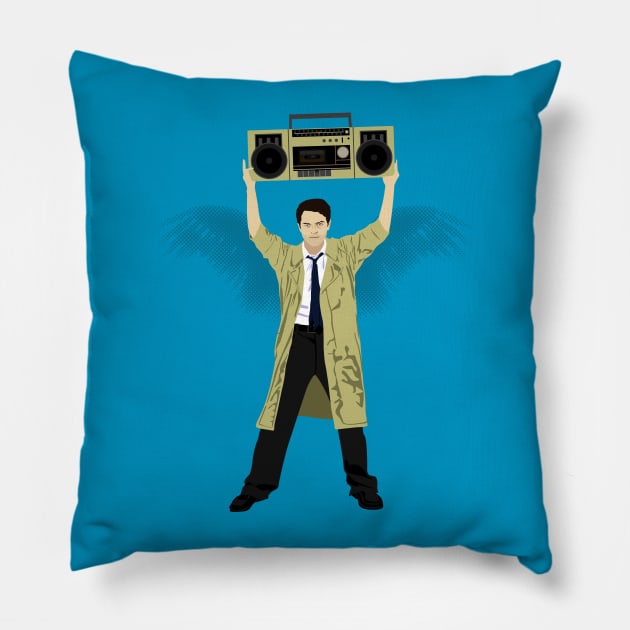 Say Anything Castiel Pillow by Paulychilds