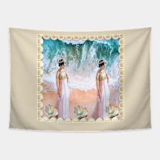 Beach Sirens Tapestry