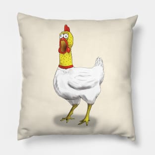 Rubber Headed Chicken Pillow