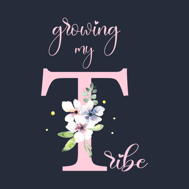 Growing my tribe pregnancy shirt by Anines Atelier