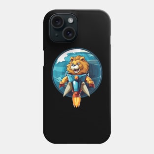 Rocket Lion Phone Case