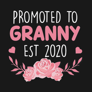 Promoted To Granny Est 2020 T-Shirt