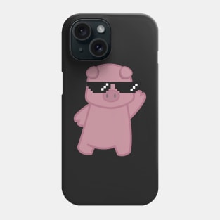 Deal With It Pleasantly Plump Piggy Phone Case