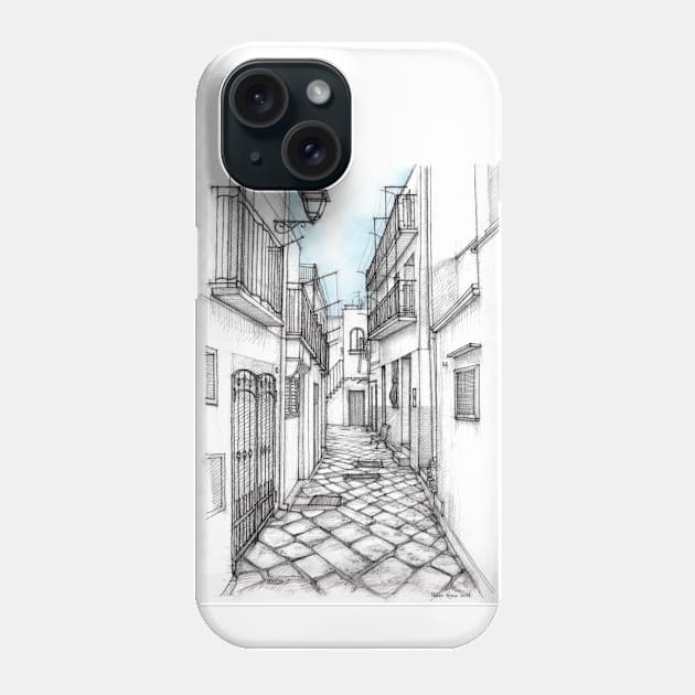 Schiavonia (5) Mottola, Puglia Phone Case by manisketcher