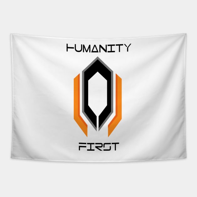 Humanity First Tapestry by Parserk