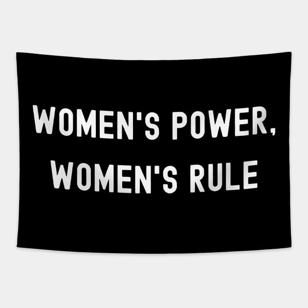 Women's Power, Women's Rule, International Women's Day, Perfect gift for womens day, 8 march, 8 march international womans day, 8 march Tapestry by DivShot 