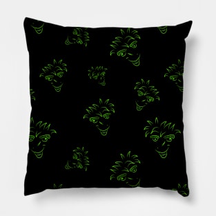 Funny face pattern Pillow