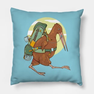 Kiwi Bird hiking Pillow