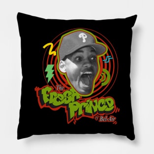 the fresh prince of bel air HAAAAA black Pillow