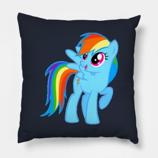 rainbow horse Pillow