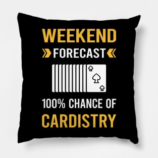 Weekend Forecast Cardistry Cardist Pillow