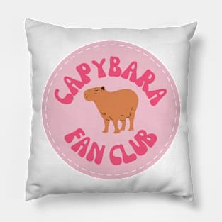 Capybara Fan Club Pillow