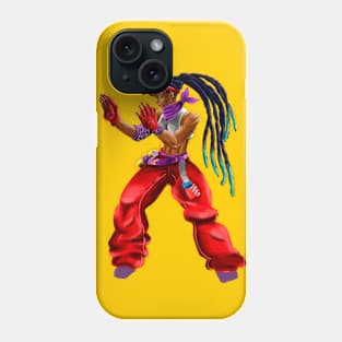 Afro-american fighter Phone Case