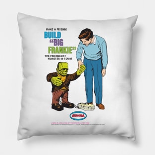 Big Frankie Comic Book Ad - Light Pillow
