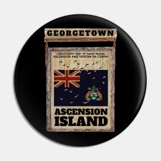 make a journey to Ascension Island Pin