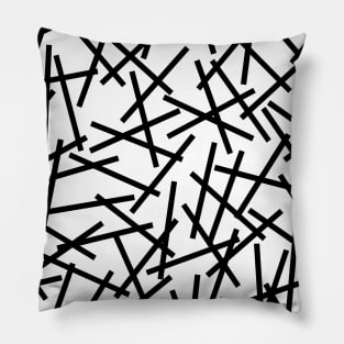 Kerplunk White Pillow