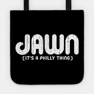 Vintage Funny It's a Philly Thing Jawn Philadelphia Fan Tote