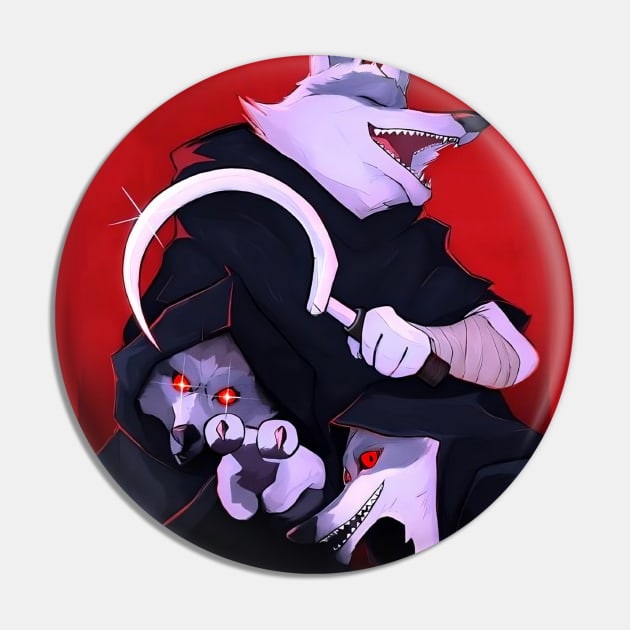 puss in boots - the death wolf Pin by karaokes