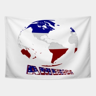 America, Independence Day Tapestry