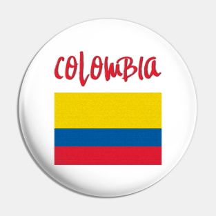 Colombia Flag Pin