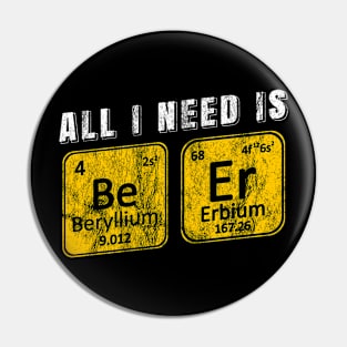 Chemist beer Pin