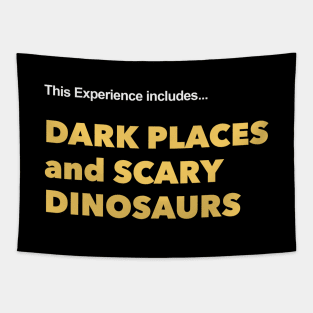 Dinosaur Warning Tapestry