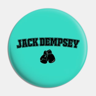 Jack Dempsey Boxing Tshirt Pin