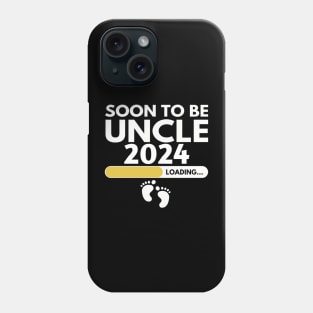 Soon To Be Uncle 2024 Phone Case