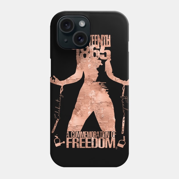 Juneteenth 1865 Phone Case by CreatedByLF