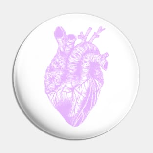 pen and ink heart drawing lavender transparent Pin