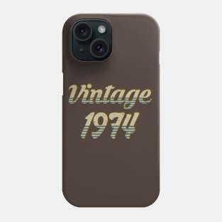 Retro Vintage 1974 Phone Case