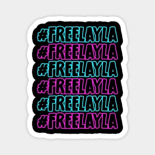 #freelayla Mallorca Party Schlager Free Layla Magnet